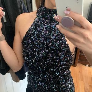 Free people sparkle top size small